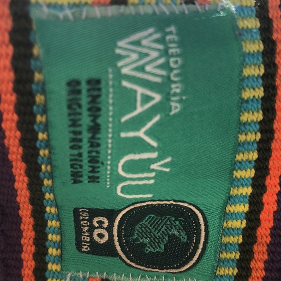 FLASH PRICE Wayuu Tribal Bag Large.  BRAND NEW - Picture 7 of 11